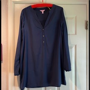 Lily Pulitzer tunic dress/shirt size large
